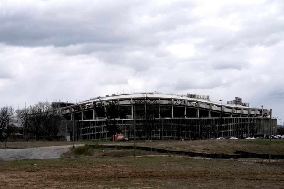 Robert F. Kennedy Memorial Stadium in Washington, D.C. awaiting redevelopment.
