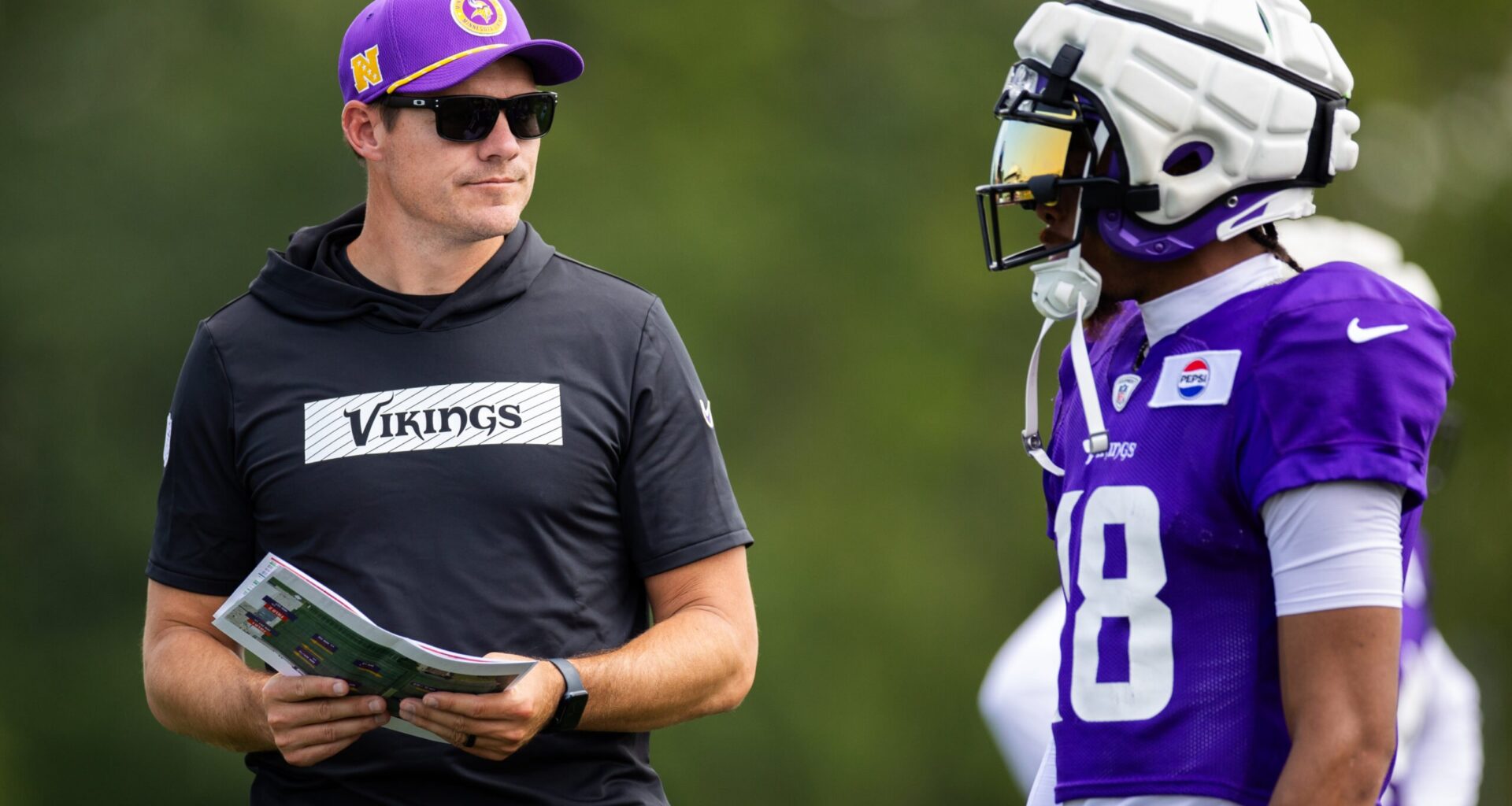 Justin Jefferson Reveals Why He Attended Minnesota Vikings OTAs