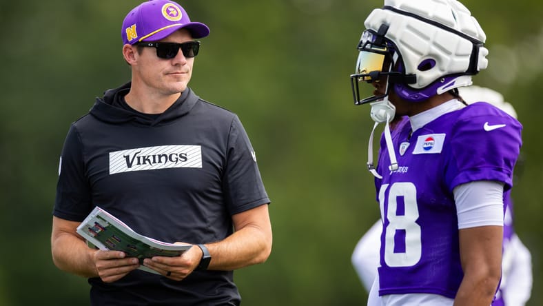 Justin Jefferson, Kevin O'Connell - Minnesota Vikings