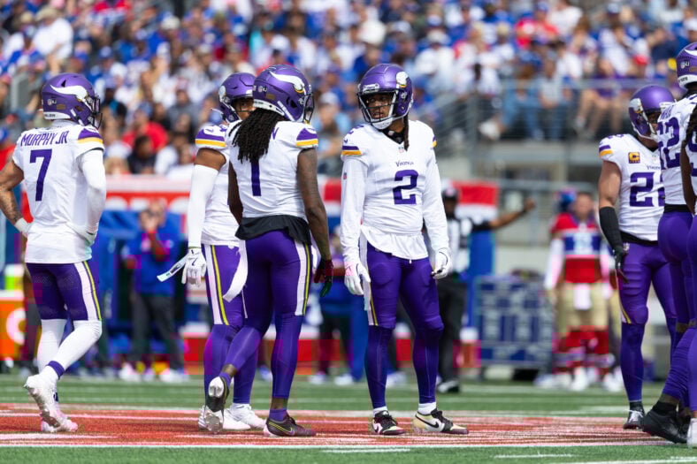 Shaq Griffin and Stephon Gilmore - Minnesota Vikings