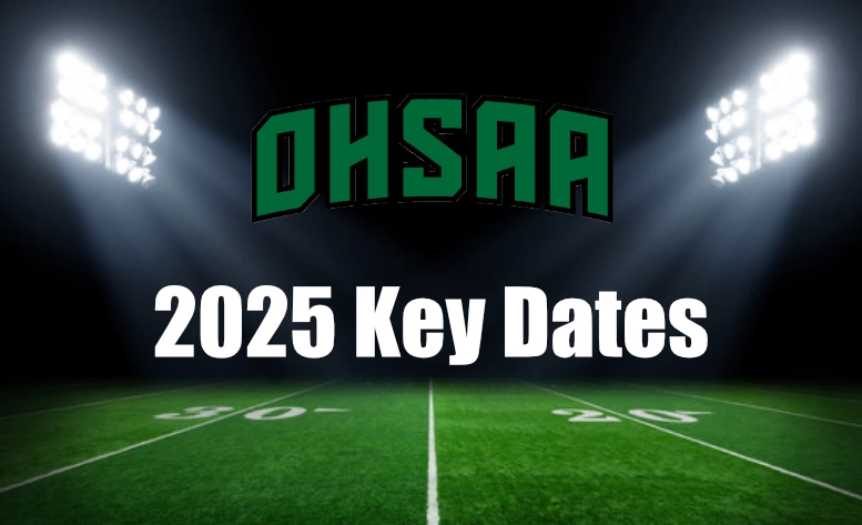 Key dates for the 2025 Ohio high school football season