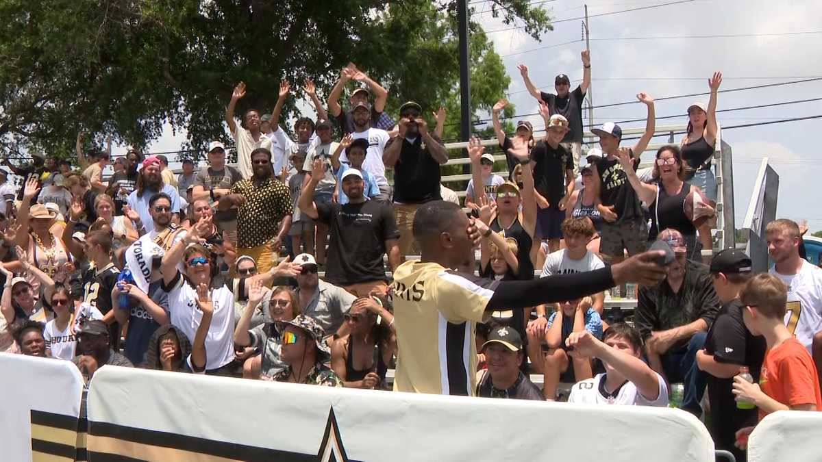 The Saints welcome the Who Dat Nation to sold out mandatory minicamp practice