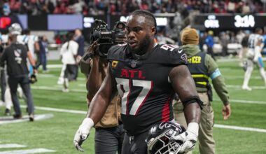 Grady Jarrett faces fierce challenge as Atlanta Falcons' defensive rookies threaten to upend veteran hierarchy