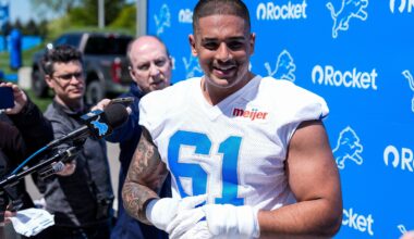 Ahmed Hassanein rises from obscurity to NFL stage as the Detroit Lions' sixth-round hidden gem