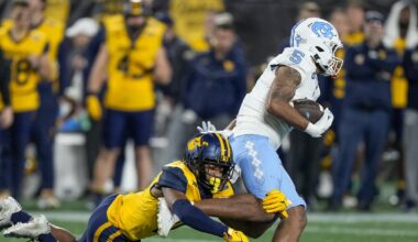 Beanie Bishop Jr. ignites college football's fiercest rivalry, declaring "we don’t like them guys, and they don’t like us