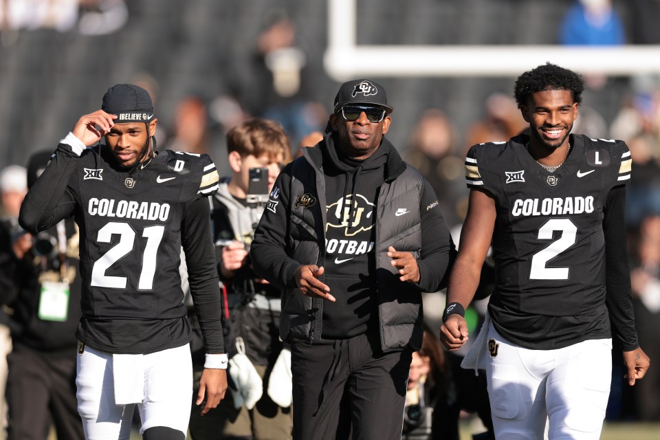 Shilo (left), Deion (center), and Shedeur (right) made waves in Colorado