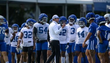 Colts announce 2025 training camp schedule—including joint practice with Packers