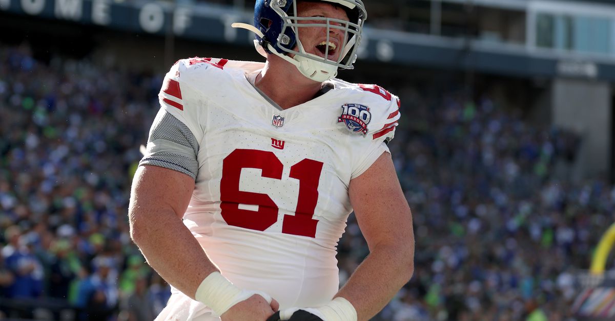 Giants’ John Michael Schmitz considered a bottom-tier starting center