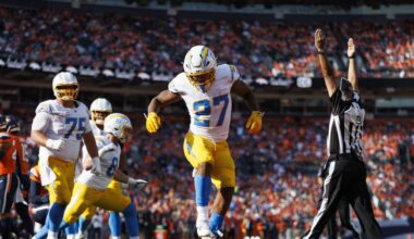 Report: RB J.K. Dobbins is visiting with the Broncos