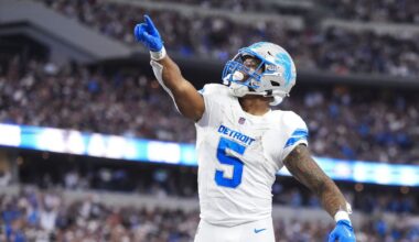 Lions vs. Commanders injury report: David Montgomery returns to practice