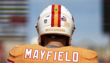 Buccaneers set to wear throwback jerseys in prime-time