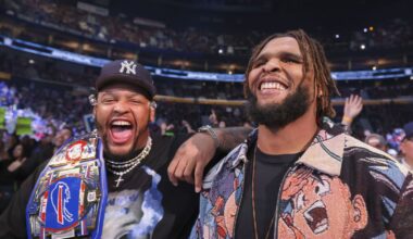 Dion and Cybo sneak into Buffalo Bills’ new stadium