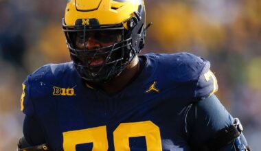 Eagles Film Review: Myles Hinton possesses the size to develop into a future starter