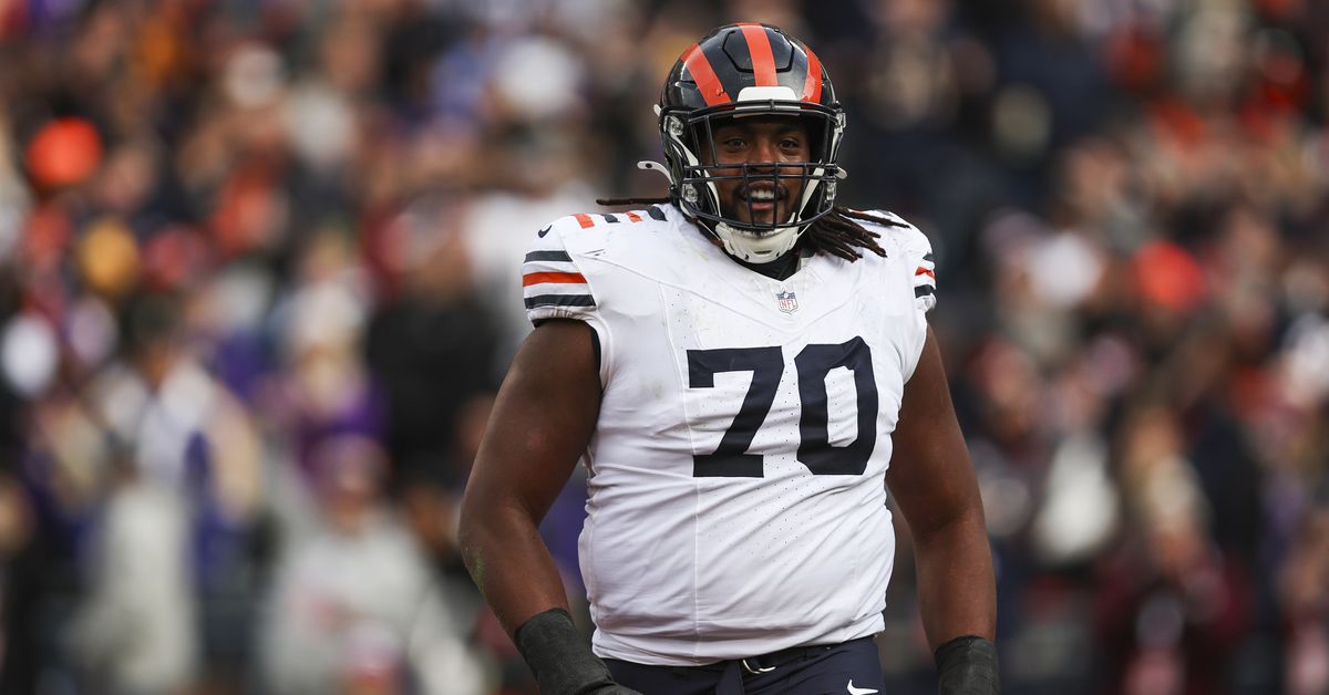 The Chicago Bears have two of the top 32 offensive tackles in the NFL