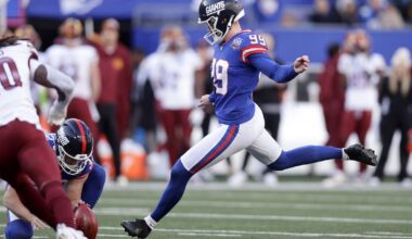Will the Giants have a real placekicking competition?