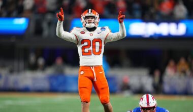 Vikings Mock Draft: Vikings select Clemson CB Aieon Terrell in 2026 mock