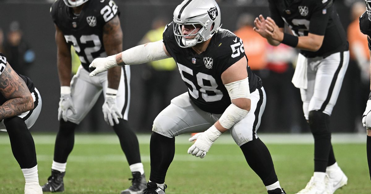 Raiders news: High expectations for young center Jackson Powers-Johnson