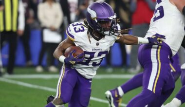 Aaron Jones, Vikings land just outside top 10 in new RB room rankings
