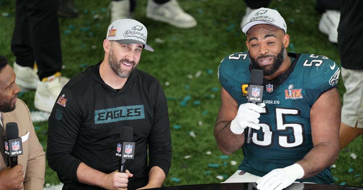 Brandon Graham might be retired, but he’s still talking trash