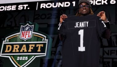 Raiders rookie running back Ashton Jeanty was a star in high school