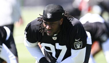 Where do rookies Tonka Hemingway, JJ Pegues fit in for the Las Vegas Raiders?