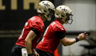 A look at the Saints’ quarterback room