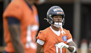 WR Troy Franklin has made a number of explosive plays during the Broncos OTA practices