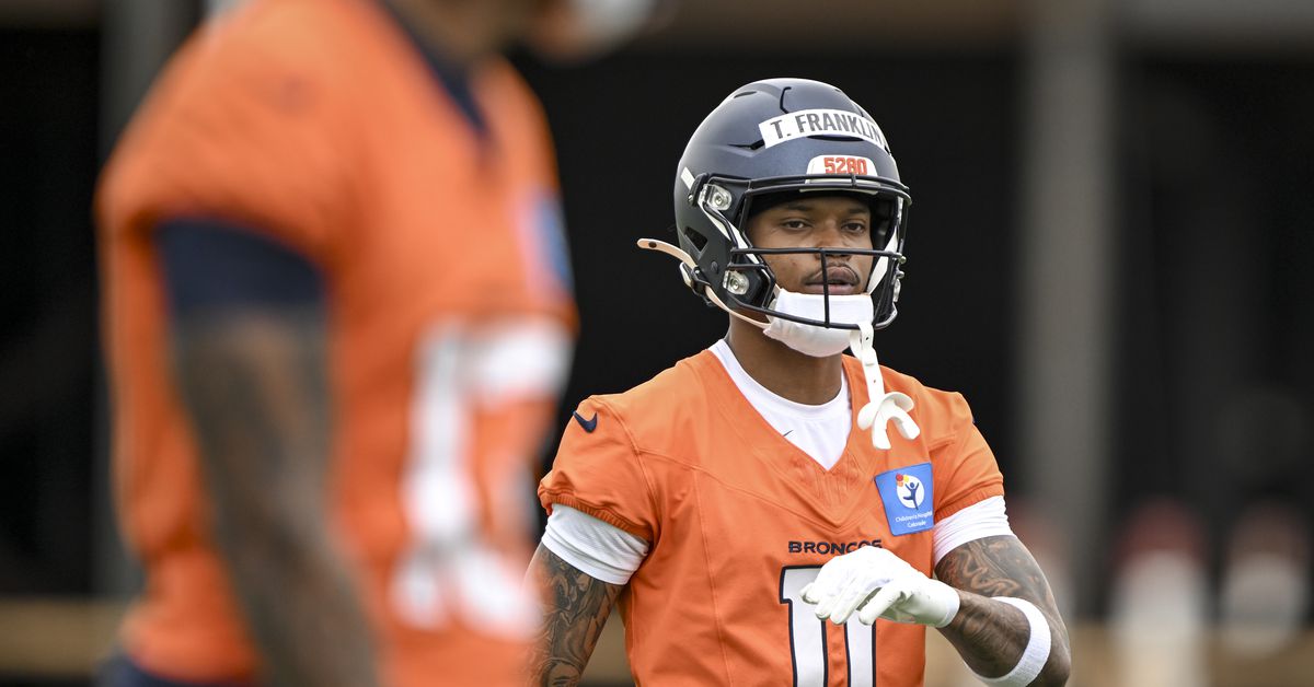 WR Troy Franklin has made a number of explosive plays during the Broncos OTA practices