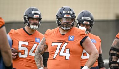 Nick Gargiulo has a shot to lock down the Broncos’ backup guard position 