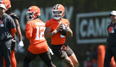 Cleveland Browns sign rookie QB Dillon Gabriel