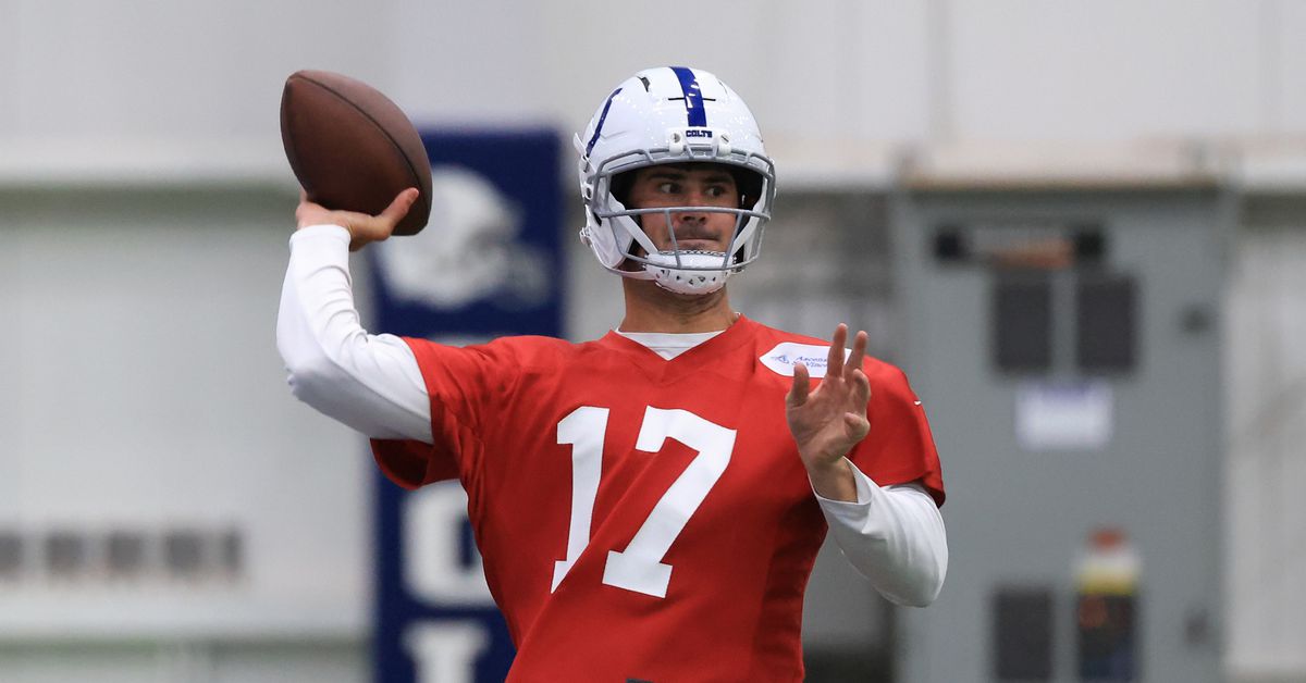 Colts head coach Shane Steichen on QB Daniel Jones: ‘He’s been doing a hell of a job’