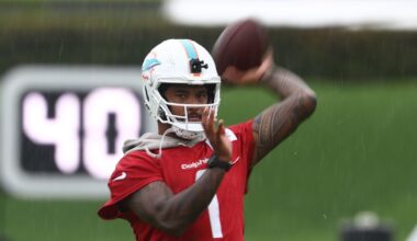 2025 Miami Dolphins 53-man roster prediction: Post-minicamp depth chart projection