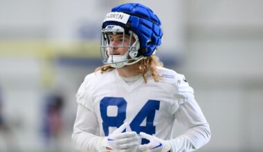 Colts All-Pro LB Zaire Franklin confirms that rookie TE Tyler Warren never asked for jersey number