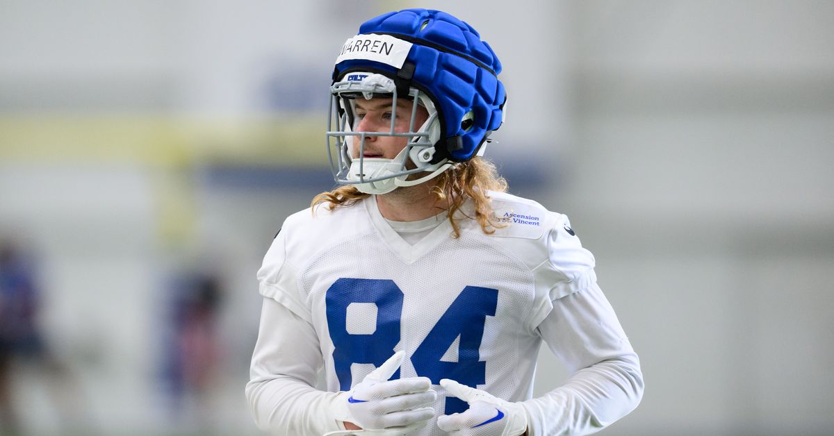 Colts All-Pro LB Zaire Franklin confirms that rookie TE Tyler Warren never asked for jersey number