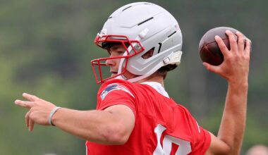 Patriots minicamp recap: Drake Maye among standout performers on Monday