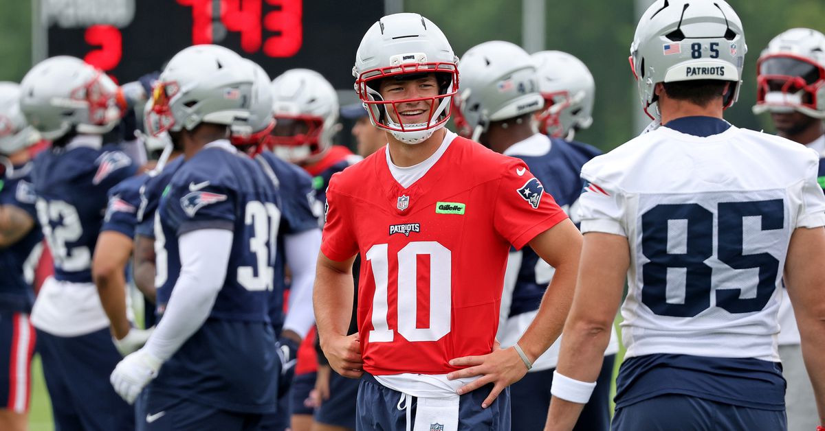 Patriots not expecting Drake Maye ‘to put the Patriots on his back’