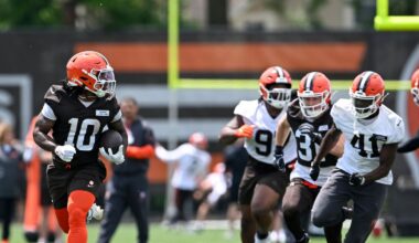 NFL draft picks unsigned: Browns Quinshon Judkins remains among large group
