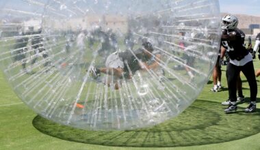 Raiders news: Team has a ball before breaking minicamp