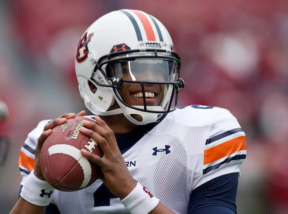 Former Auburn Tigers quarterback Cam Newton.© Dale Zanine-Imagn Images