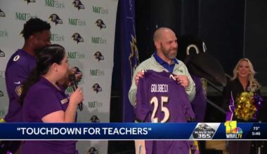 Touchdown for Teachers award honors Andrew Goldbeck