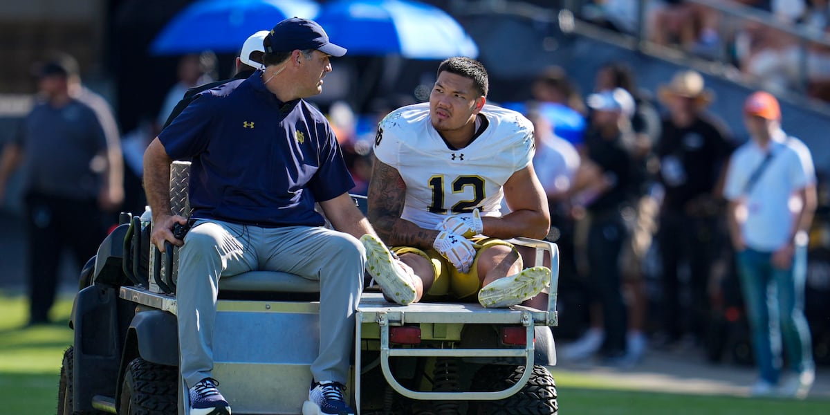 Notre Dame football loses defensive end Jordan Botelho to another serious injury