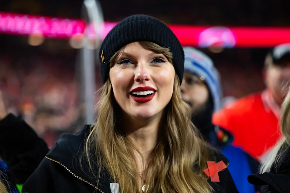 Taylor Swift, girlfriend of Kansas City Chiefs star Travis Kelce.Mark J. Rebilas-Imagn Images