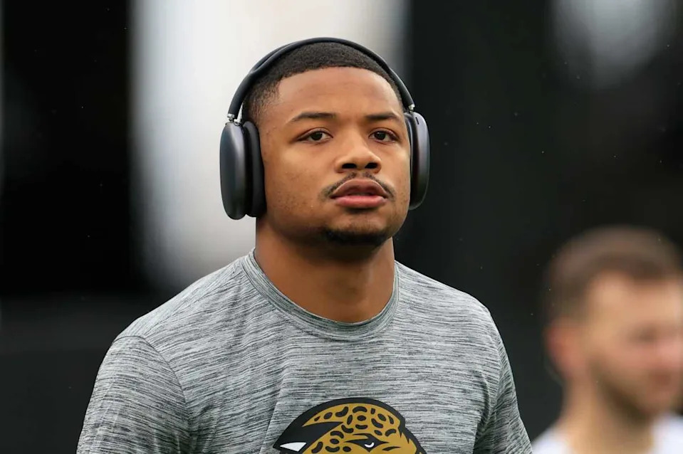 Jacksonville Jaguars cornerback Tyson Campbell (3)Corey Perrine&sol;Florida Times-Union