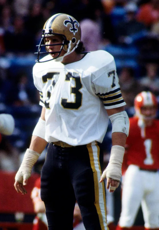 FILE PHOTO; New Orleans Saints defensive end Joe Campbell (73) on the field against the Atlanta Falcons. Mandatory Credit: Manny Rubio-Imagn Images