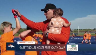 Broncos left tackle Garett Bolles hosts free youth camp