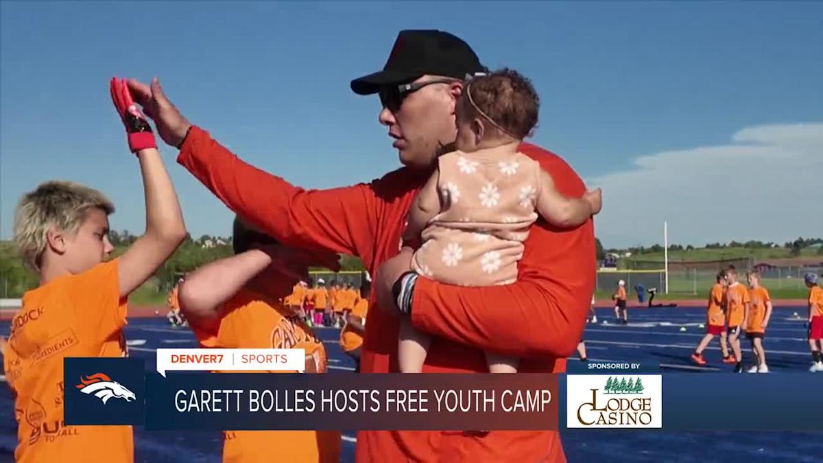 Broncos left tackle Garett Bolles hosts free youth camp