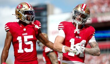 Do the 49ers have a wide receiver problem? One writer thinks they might