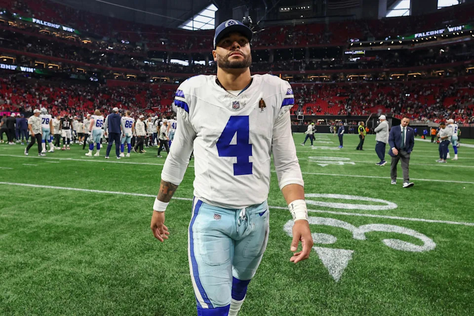 Dallas Cowboys quarterback Dak Prescott.Brett Davis-Imagn Images