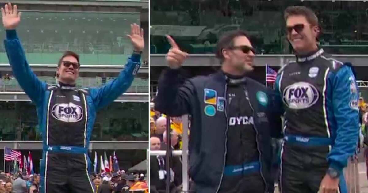 Tom Brady hears boos at Indy 500 years after torturing Colts - Motorsport - Sports