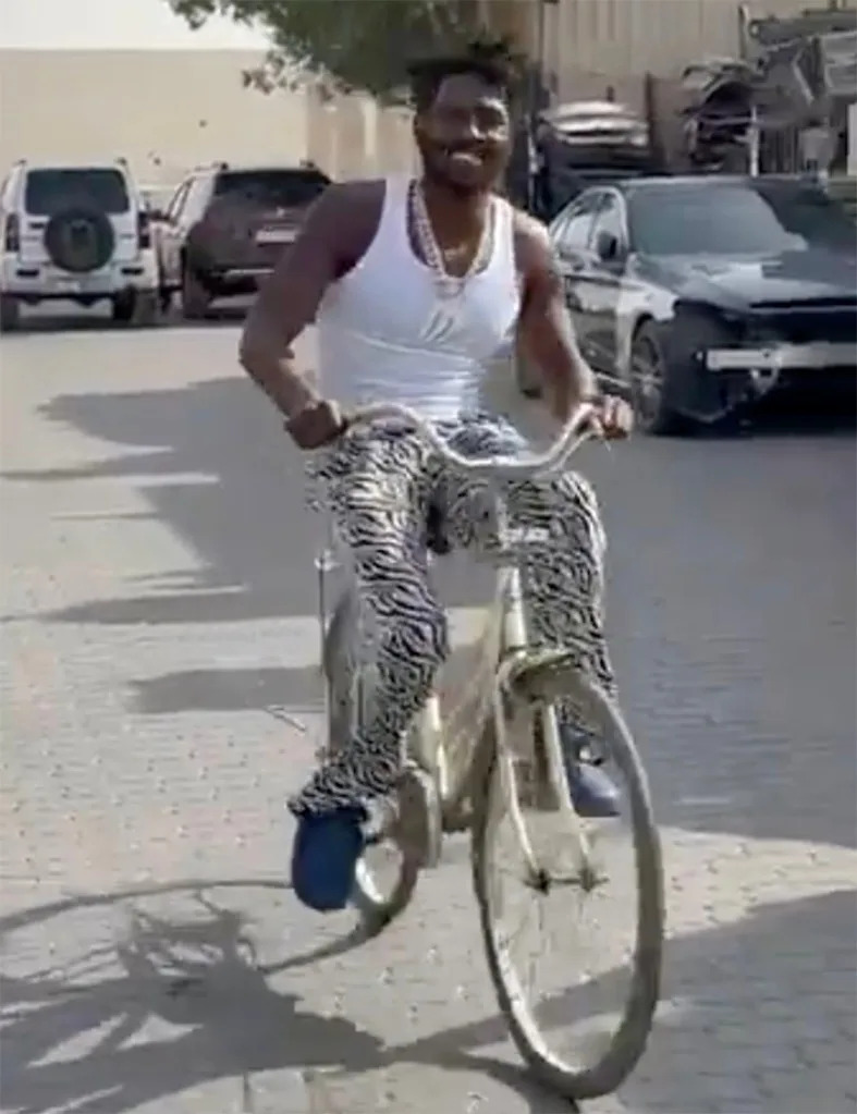 Antonio Brown posted a video from a bike ride on X in the wake <br>of an attempted murder charge reveal in June 2025. X